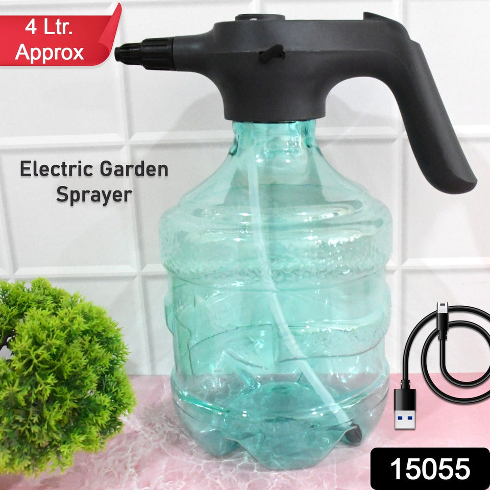 Electric Spray Bottle Garden Sprayer Automatic Watering Can (1 Pc / 4 Ltr. Approx)