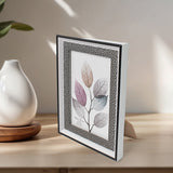 Modern Plastic Picture Frame Photo Holder (1 Pc / Mix Color & Design / 15×12 Cm)