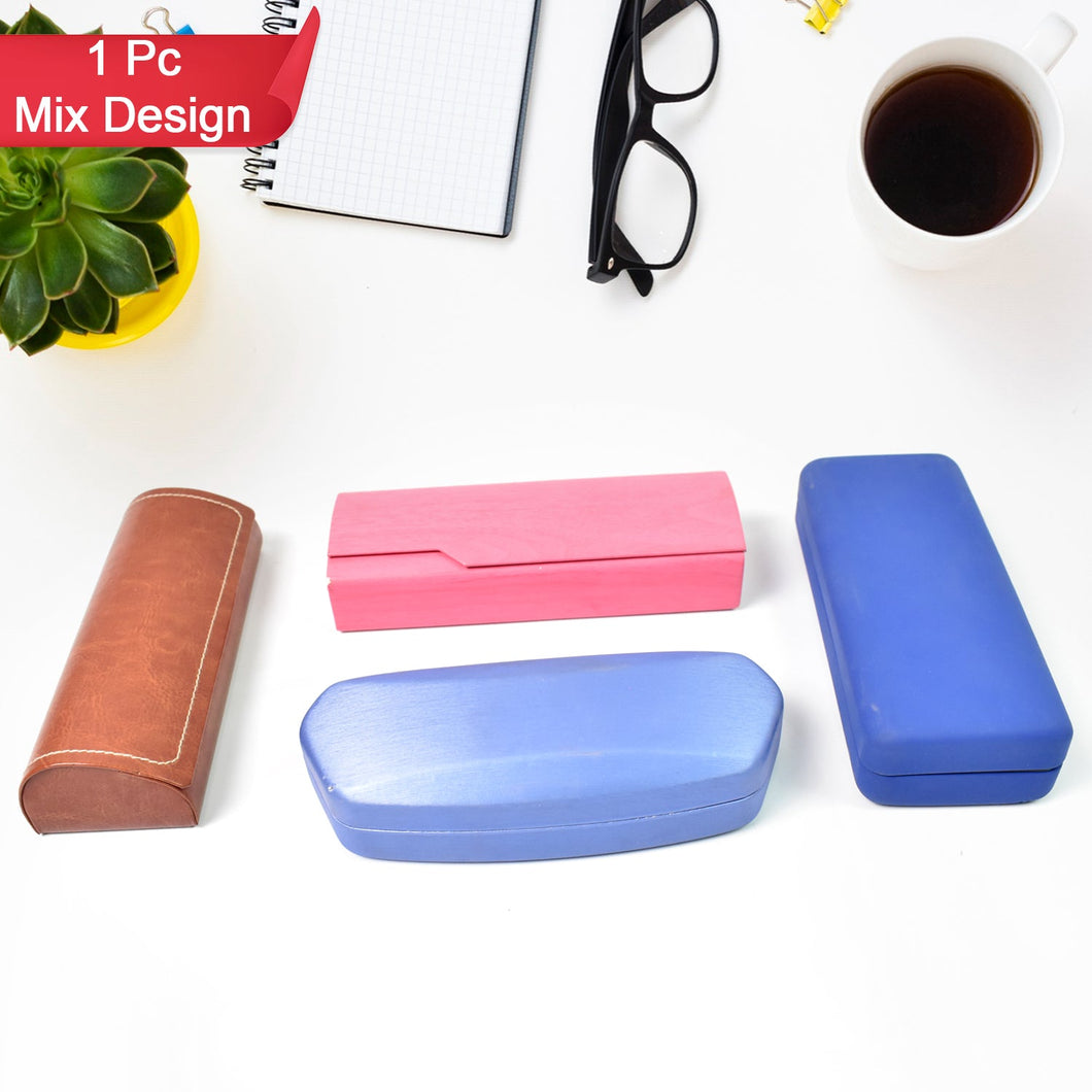 Glasses Case Eyeglasses Holder Storage Box (1 Pc / Mix color & Design)