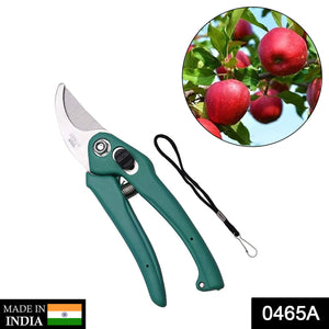 Pruning scissors for cutting garden branches and leaves