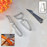 Multifunctional Peeler, Grater for Vegetable Fruit (3 Pcs Set)