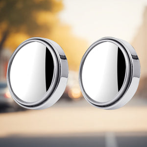 Car Blind Spot Side Mirror Round HD Glass Blindspot Mirror (2 Pcs Set)