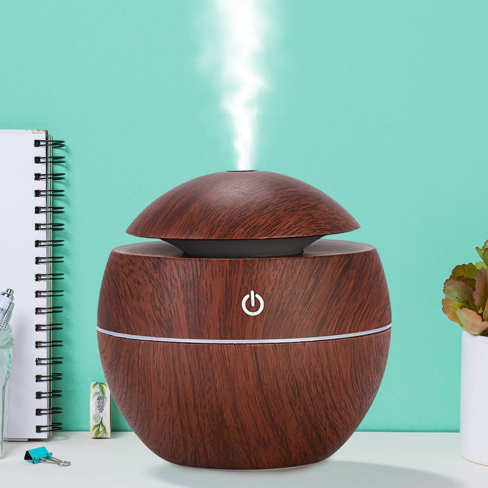 Ultrasonic Aromatherapy Humidifier USB Desktop (130 ML / 1 Pc)