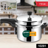 Aluminium Classic Goldex Pressure Cookers With Outer Lid (7.5 Litres / 5-Year warranty)