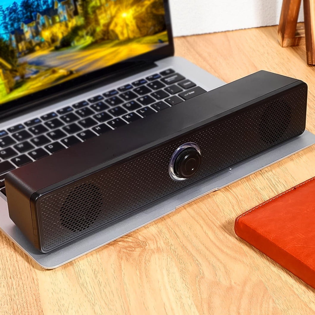 Desktop, Computer Speaker, Wired Plug and Play USB Powered Speaker (1 Pc)