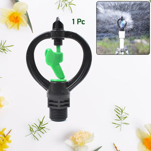 Rotating Irrigation Sprinkler Plastic Spray Nozzle, Butterflies Rain Shaped (1 Pc)