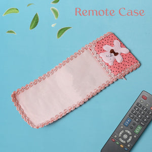 Cartoon Cloth Lace Remote Control Cover Remote Case (1 Pc / 21×8 CM / Medium)