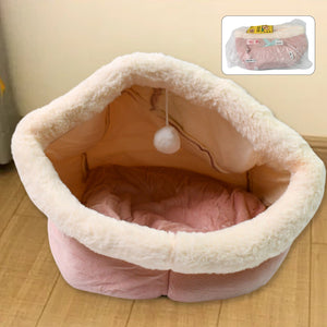 Cozy Dog and Cat Bed, Stay Warm, Washable Pet Bed (1 Pc)