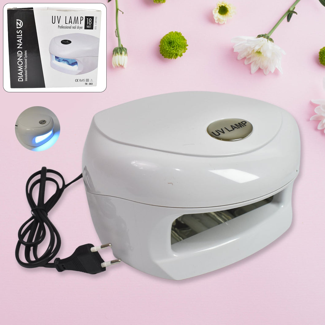 18W LED UV Lamp Nail Dryer Gel Nail Lamp Nail Polish Curing Lamp (1 Pc)