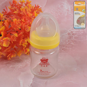 Glass Baby Feeding Bottle (120 ML / 1 Pc)