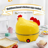 Electric Egg Boiler, Chicken Shaped Egg Kettle / Cooker (1 Pc)