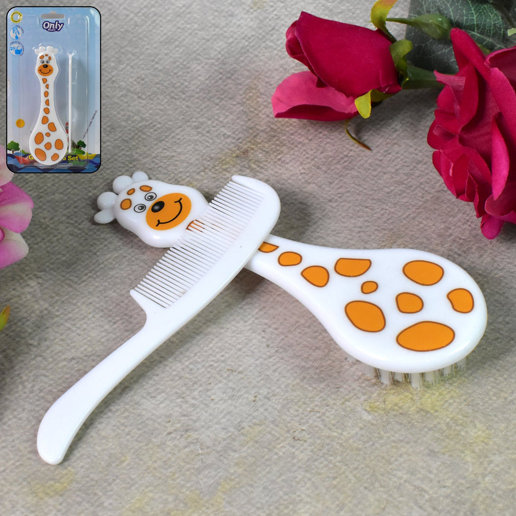 Baby comb and brush hair set (1 Pc / Mix Color)