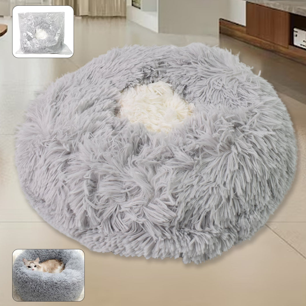 Medium Round Dog Beds for Small, Medium Dogs and Cats (1 Pc)