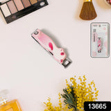 Cute Nail Clipper with Nail Catcher, Nail File - Stainless Steel (1 Pc)