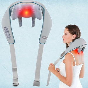 Neck & Shoulder Massagers with Heat, Electric Rechargeable (1 Pc)