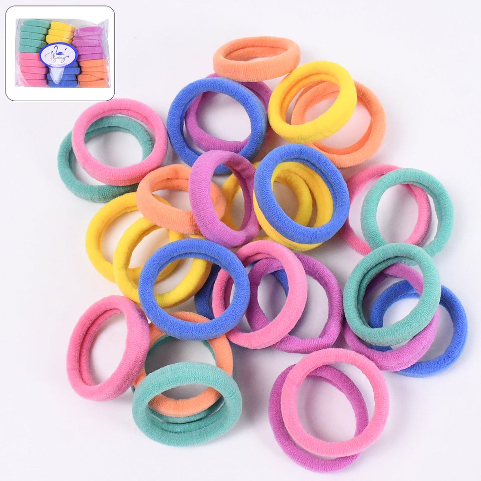 Mini Hair Ties, Mini Hairlines, mini hairbands (30 Pcs Set)