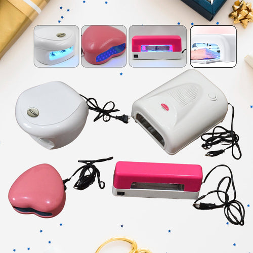 LED UV Lamp Nail Dryer Gel Nail Lamp Nail Polish Curing Lamp (1 Pc / Mix Design)