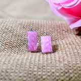 Pink Ddazzle Lightweight Korean Style Earrings