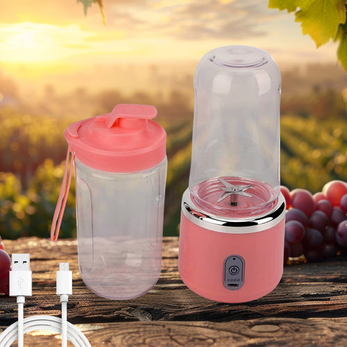 Portable Small Juicer Blender With Water Bottle / Cup (2 Pc Set)