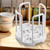 Plastic Bowl Holder Bowl Organizer Drain Rack (1 Pc)