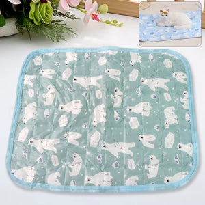 Pet Soft Cat Dog Blanket / Towel, Warm Sleep Mat (40×30 Cm / 1 Pc / Mix Color & Design)