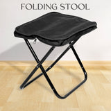 Folding Camping Stool Collapsible Camp Stool Portable Seat Travel Little Stools (1 Pc)