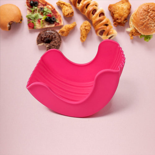 Silicone Burger Holder Snack Holder Reusable Burger Holder