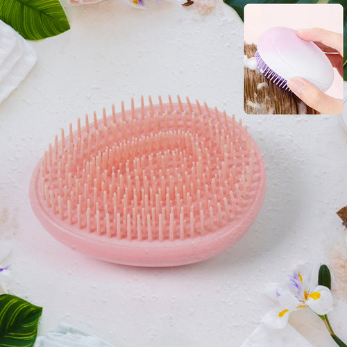 Plastic Hair Washing Combs Hair Massager Shower Brush (1 Pc)