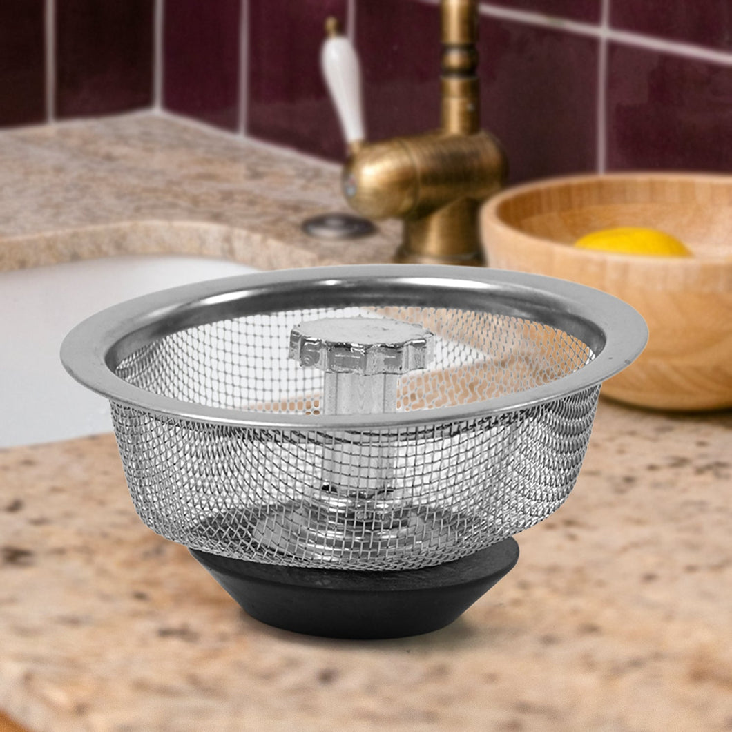 Stainless Steel Sink Strainer Basket Strainer Kitchen Sink Strainer (1 Pc)