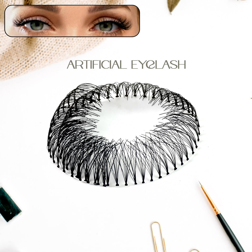 Artificial / Fake Eyelash Extensions Natural & Lightweight (1 Pc / 12 Mm)