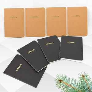 Pocket notebook Small notebook Mini notebook (8 Pcs Set)