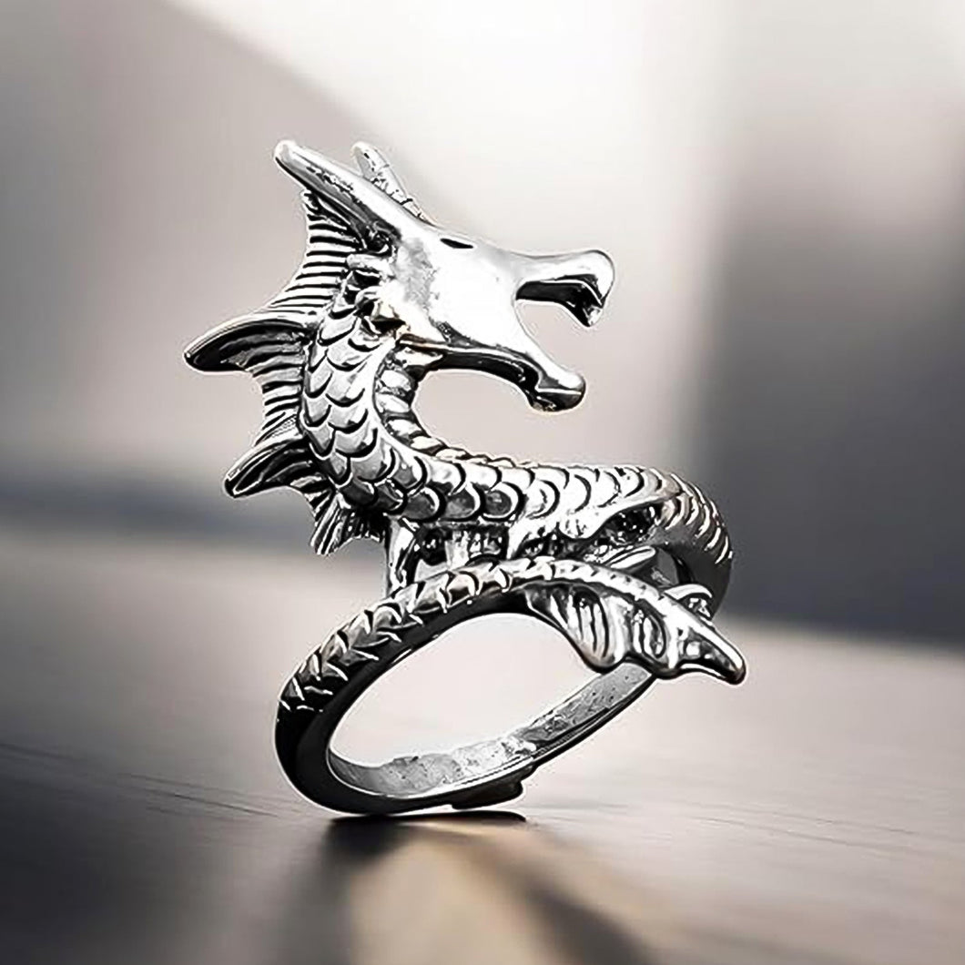 Drgon Faced Rings