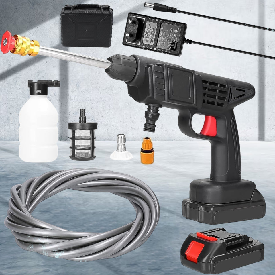 48V Car Washer Gun, Water Spray Gun, Car washing Kit (48V /  With Small Box / Single Battery Operated))