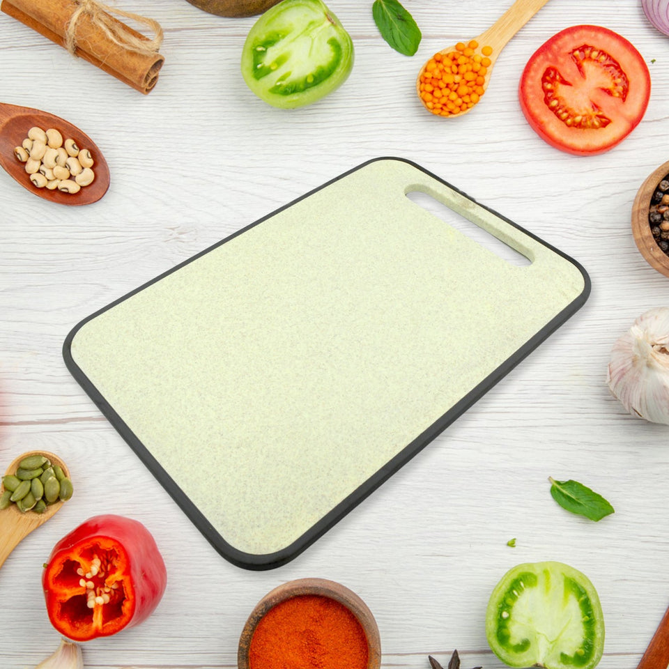 Plastic Chopping Board (Large): 37x25cm, Multipurpose Cutting Board