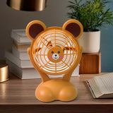 Cartoon Shape Mini Fan USB Powered & Battery Operated (Battery Not Include / 1 Pc)