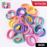 Mini Hair Ties, Mini Hairlines, mini hairbands (30 Pcs Set)