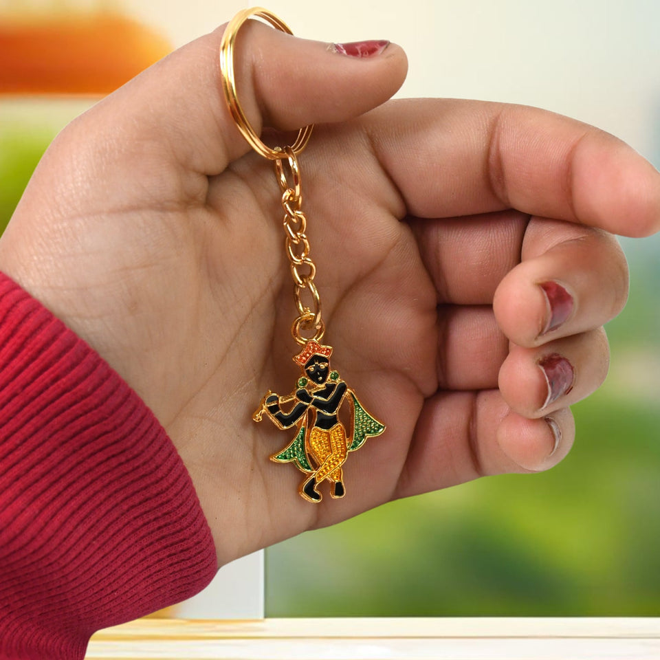 Lord Krishna Keychain