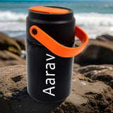 Customize Stainless Steel Mug / Bottle Vacuum Insulated Cup With Handle, Small Cup & Straw (500 ML)