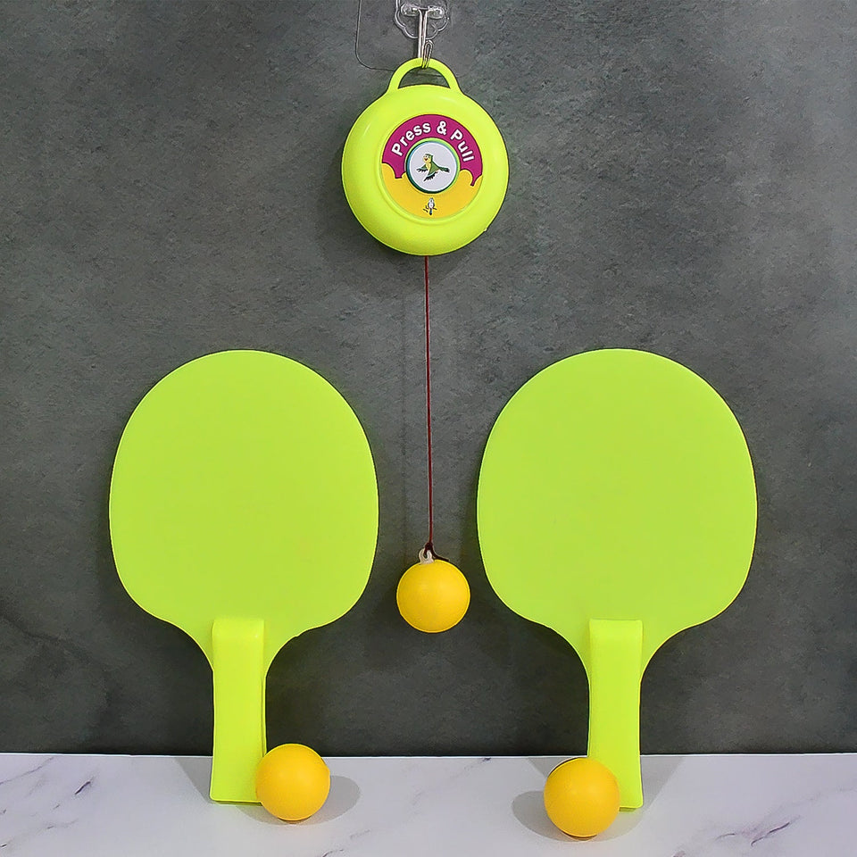 Hanging Table Tennis Trainer Set with Three Ball (1 Set)