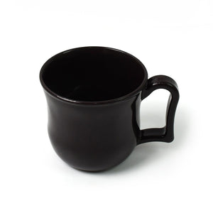 Premium Plastic Coffee / Tea Cups / Mug with Handle (1 Pc / With Color Box / Black)