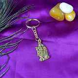 Radha Krishna Divine Keychain – Symbol of Love and Spiritual Unity