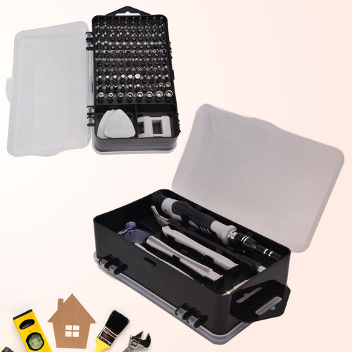 Screwdriver Electronic Laptop, Mobile Repair Tool Kit (117 Pcs Set)