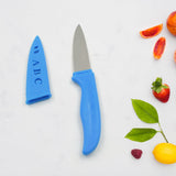 Stainless Steel Knife For Kitchen Use, Knife Set, Knife & Non-Slip Handle With Blade Cover Knife, Fruit, Vegetable,Knife Set (1 Pc)