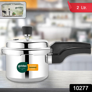 Aluminium Classic Goldex Pressure Cookers With Outer Lid (2 Litres / 5-Year warranty)