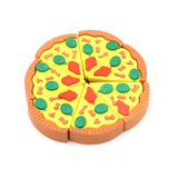 3D Pizza Slices Kids Favourite Food Eraser, Pizza 7 slice eraser for kids Adults fast food lover Stationary Kit Fancy & Stylish Colorful Erasers, for Return Gift, Birthday Party, School Prize