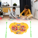 Fishing Game for Kids, Include 12 Pieces Fishes and 2 Fishing Rod, (1 Set)