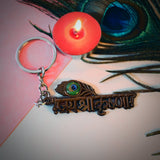 Jai Shree Krishna Keychain – Blessings of Divine Love and Wisdom