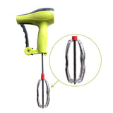 Power Free Manual Hand Blender with Stainless Steel Blades, Milk Lassi Maker, Egg Beater Mixer Rawai