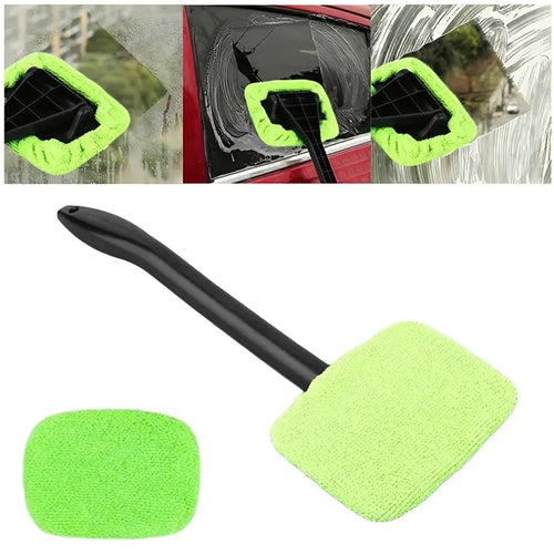 Windshield Clean Car Glass Cleaner Wiper With 1 Extra Microfiber Cloth (1 Pc / 38 Cm Long)