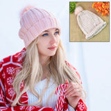 Soft Winter Cap, Woolen Inside Fur Beanie Cap (1 Pc / Mix Design & Color)